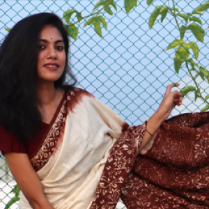 Pure Ndy Silk Shari