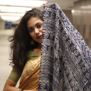 Crepe Silk Shari